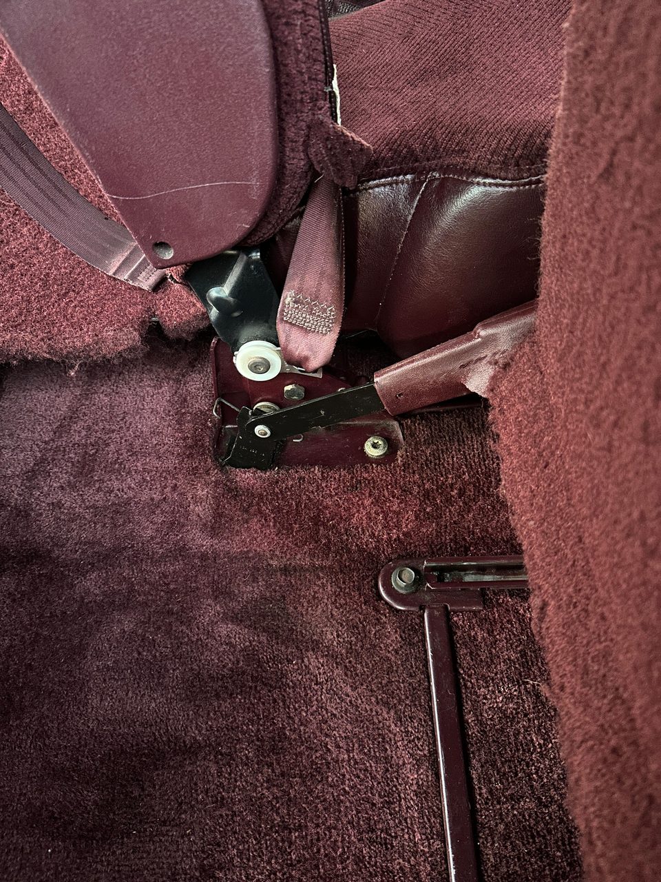Car seat after pet hair removal — Arc Detailing Calgary